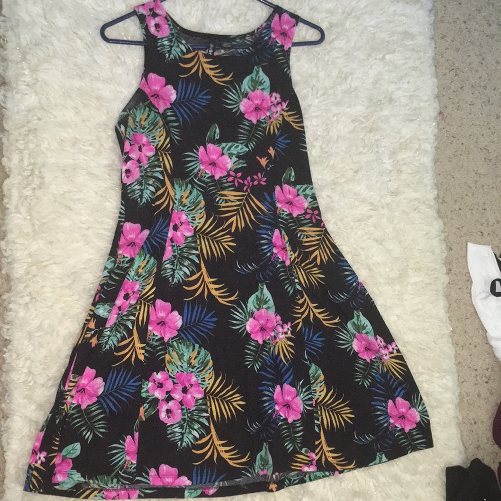 Colorful flower dress